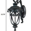 Naples 1-Light Marbelized Mahogany Wall Light