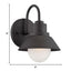 Matte Black Lamp Shade Wall Light