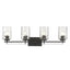 Livvy 4-Light Oil-Rubbed Bronze Vanity