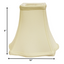 10" Ivory Premium Square No Slub Lampshade