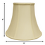 10" Ivory Premium Bell Monay Shantung Lampshade