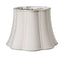 10" Cream Melon Scallop Shantung Lampshade