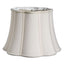 10" Cream Melon Scallop Shantung Lampshade