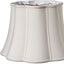 10" Cream Melon Scallop Shantung Lampshade