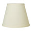 10" Ivory Hardback Empire No Slub Lampshade