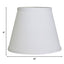 10" White Hardback Empire No Slub Lampshade