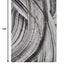 10' X 13' Gray Ivory Abstract Strokes Modern Area Rug