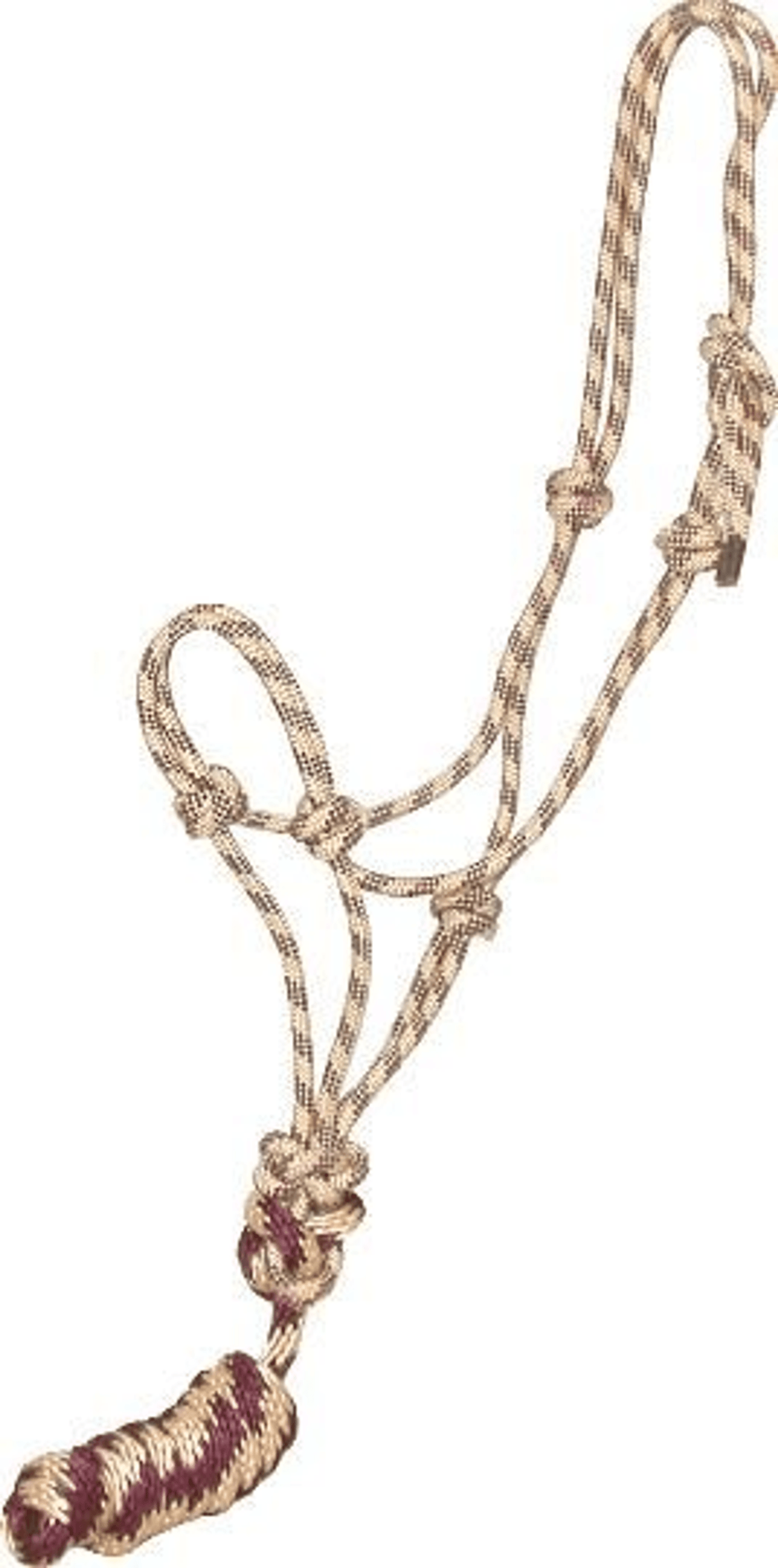 Gatsby Classic Cowboy Rope Halter with Lead