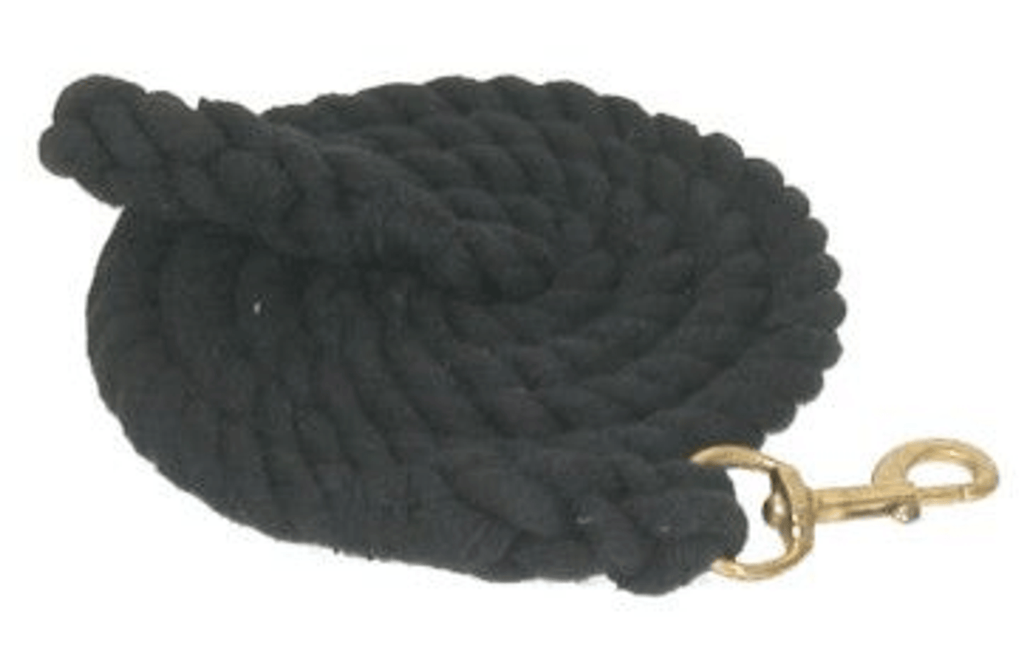 Gatsby 10' Cotton Lead with Brass Plated Bolt Snap