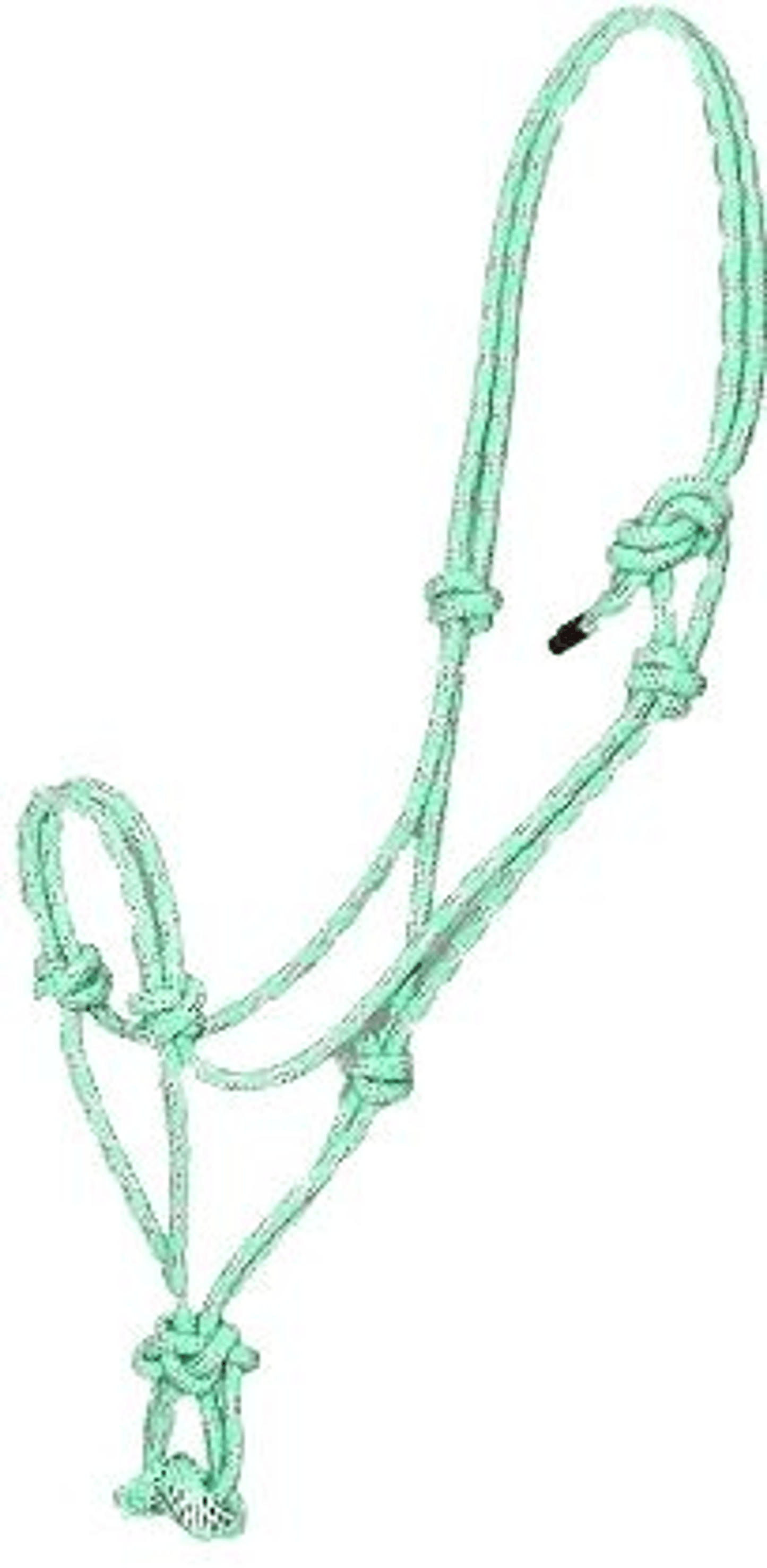 Gatsby Classic Cowboy Rope Halter - Durable & Adjustable Trainer