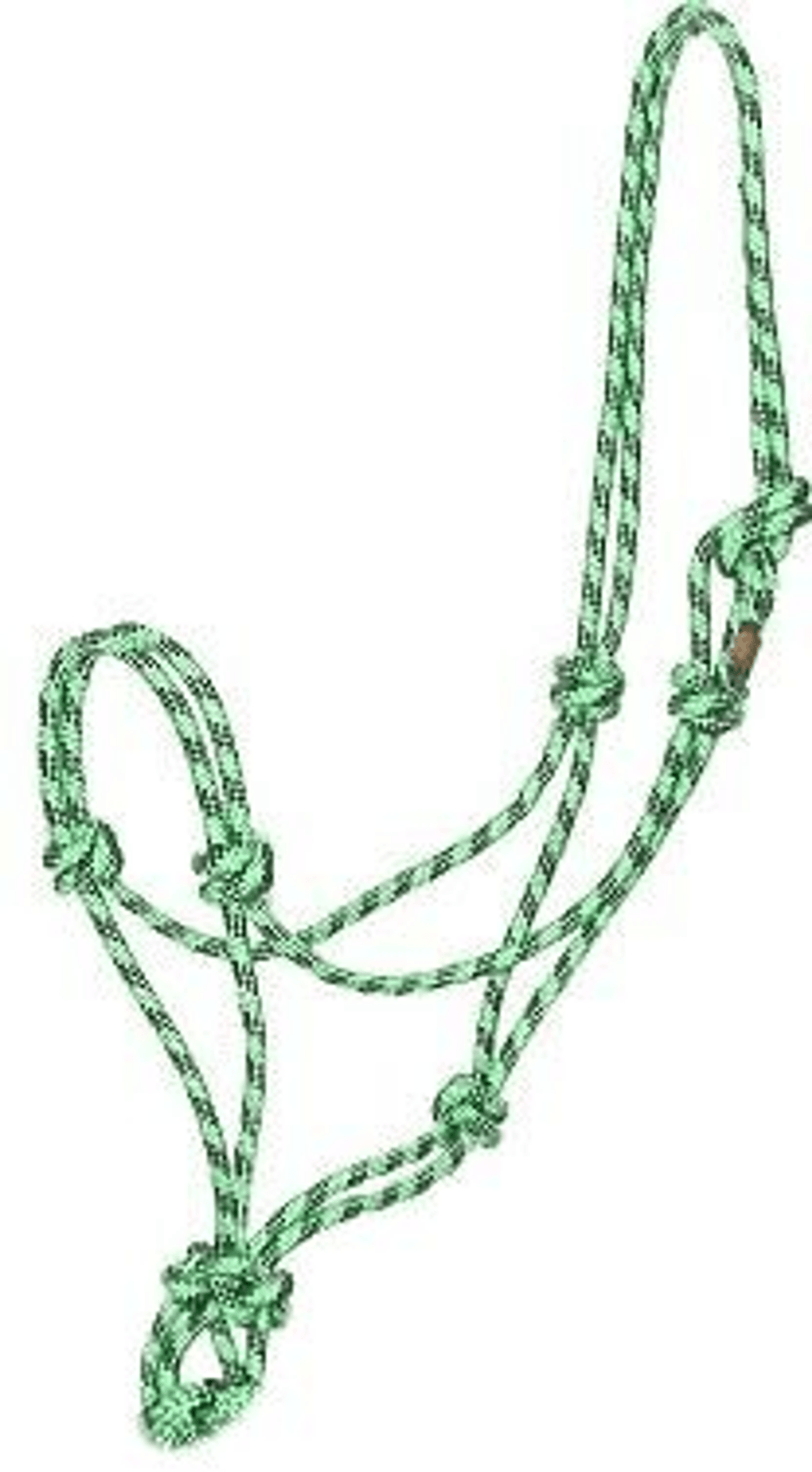 Gatsby Classic Cowboy Rope Halter - Durable & Adjustable Trainer