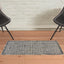 4' X 6' Gray Ivory And Black Wool Geometric Tufted Handmade Area Rug