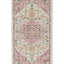 10' Pink and Ivory Oriental Power Loom Runner Rug