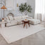 4' X 6' Cream and Beige Abstract Distressed Area Rug