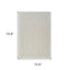 7' X 10' Cream and Beige Abstract Distressed Area Rug