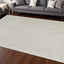 7' X 10' Cream and Beige Abstract Distressed Area Rug