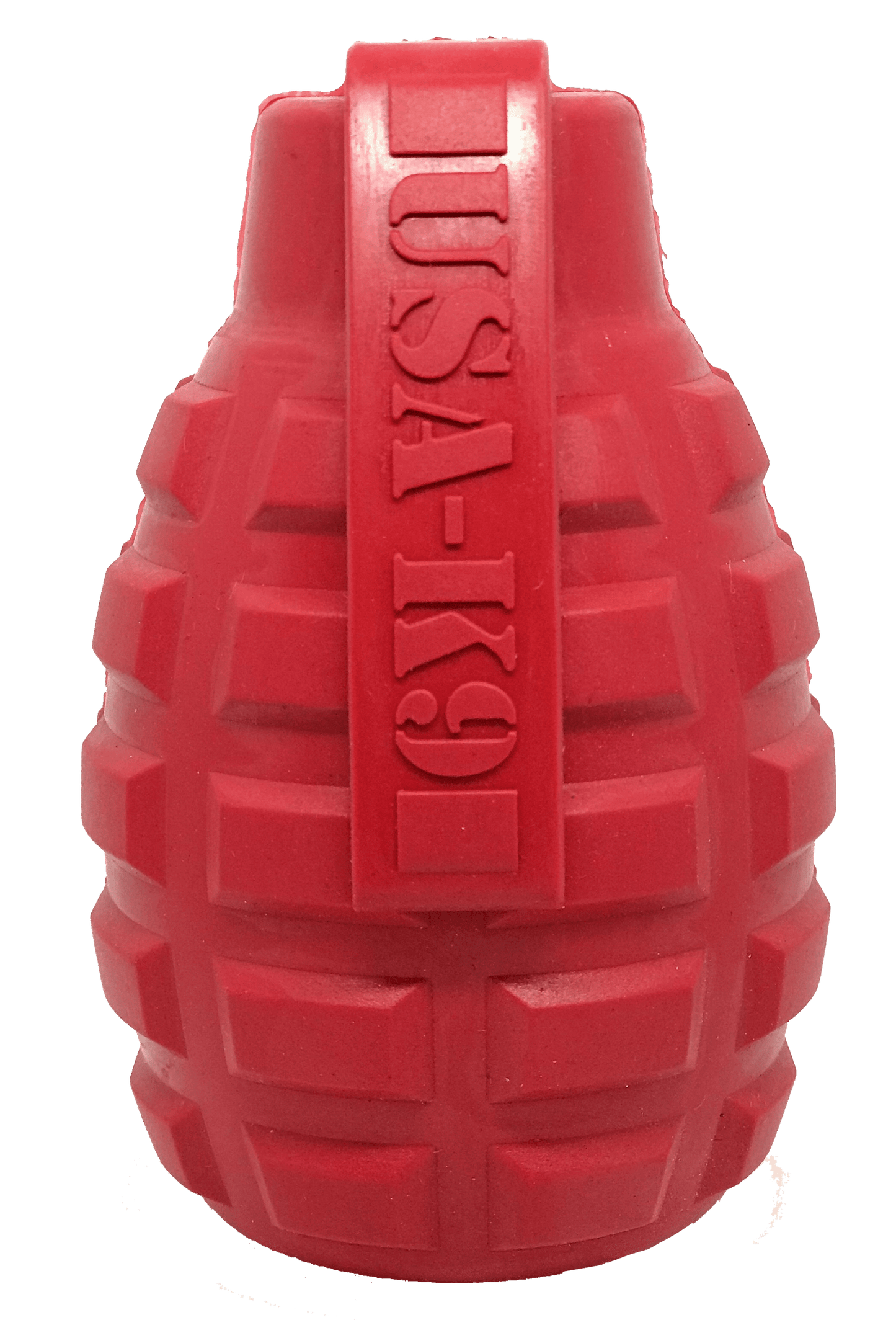 USA-K9 Grenade Durable Chew Toy & Treat Dispenser for Power Chewers