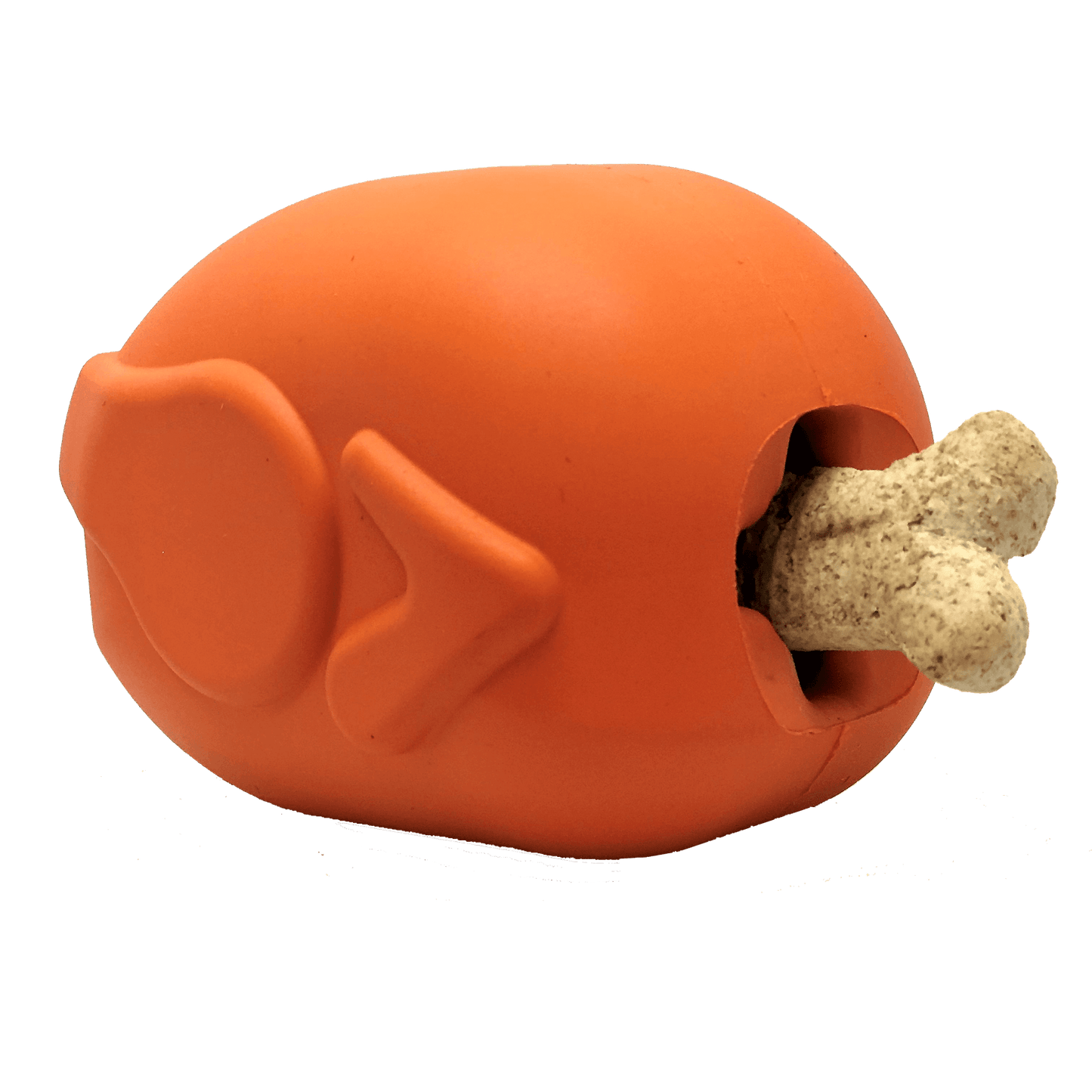 MKB Durable Roasted Turkey Chew Toy and Treat Dispenser for Dogs