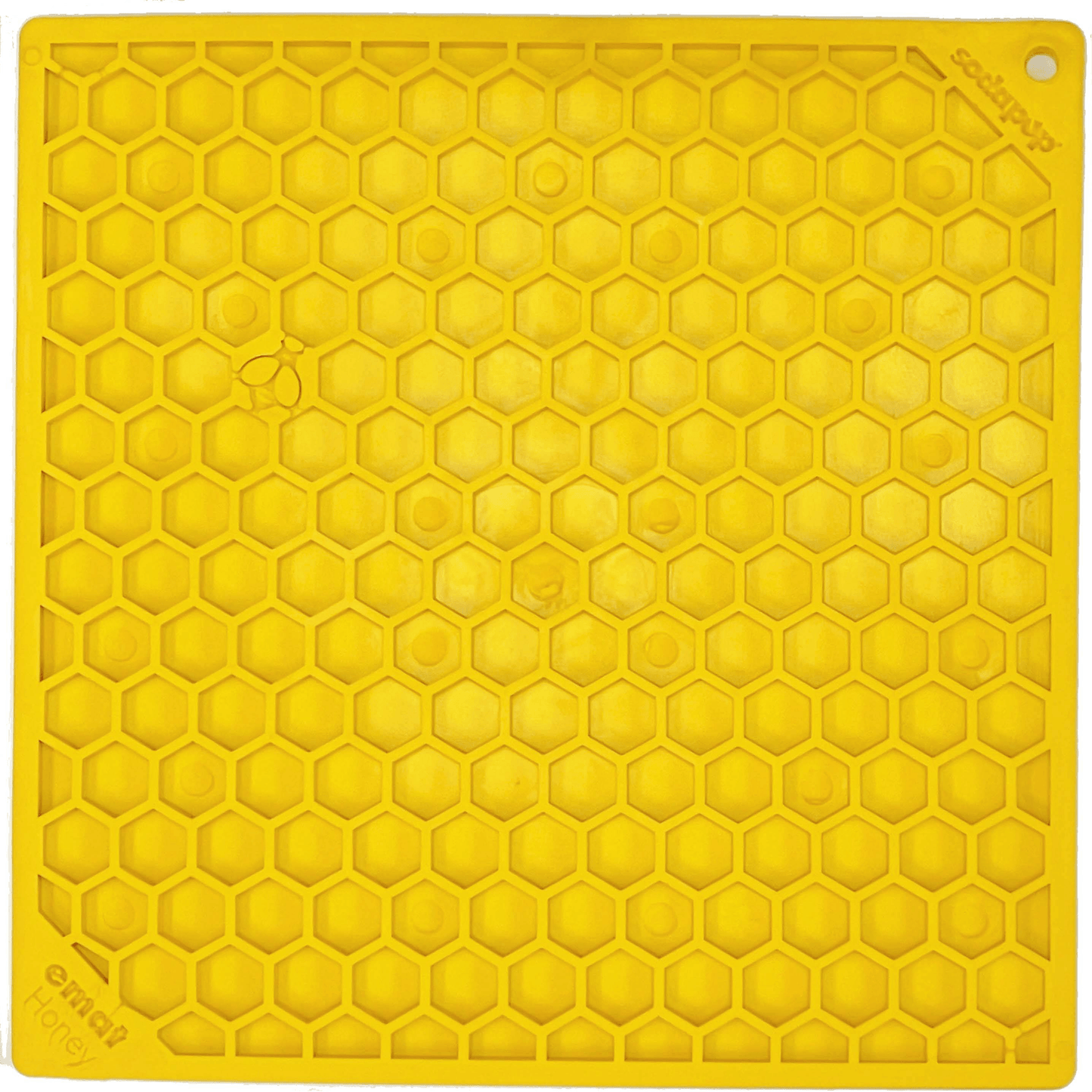 Honeycomb Enrichment Lick Mat for Dogs and Cats