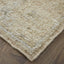 6' X 9' Tan and Ivory Wool Floral Hand Knotted Area Rug