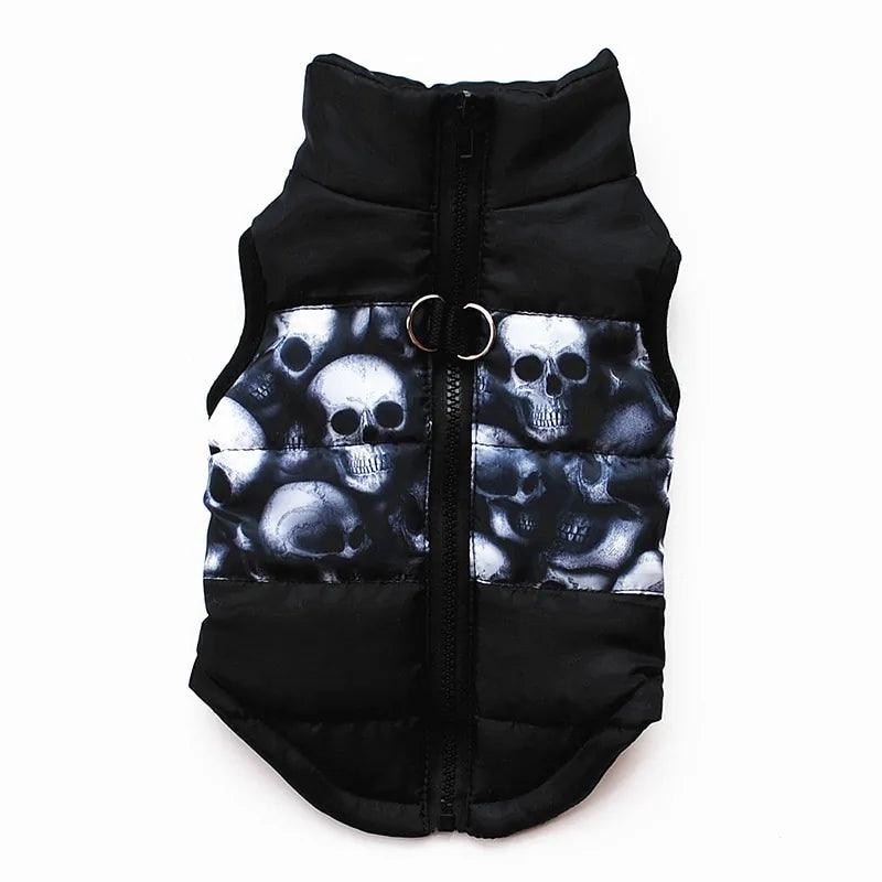 Winter Dog Vest with Waterproof Design & Easy Zipper Access