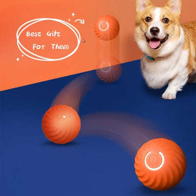 Smart Roll Pet Interactive Ball - Durable, Bite-Resistant Dog Toy For Training And Play