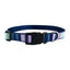 Metro Stripes Adjustable Dog Collar