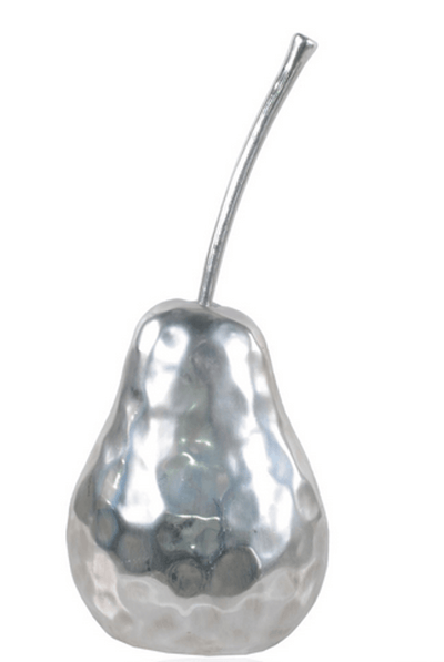 Anne Home Gold-Finished Pear Statue