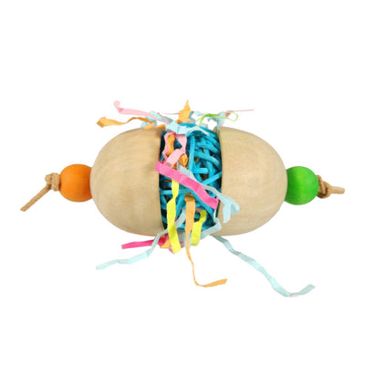 A & E Cages Happy Beaks Hatchling Foot Bird Toy 1ea
