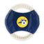 Hand-Sewn Sunshine Floral Rope Disc Toy for Dogs