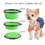 Yap & Paw Collapsible Travel Pet Bowl - Set of 3 Bright, Portable Silicone Bowls