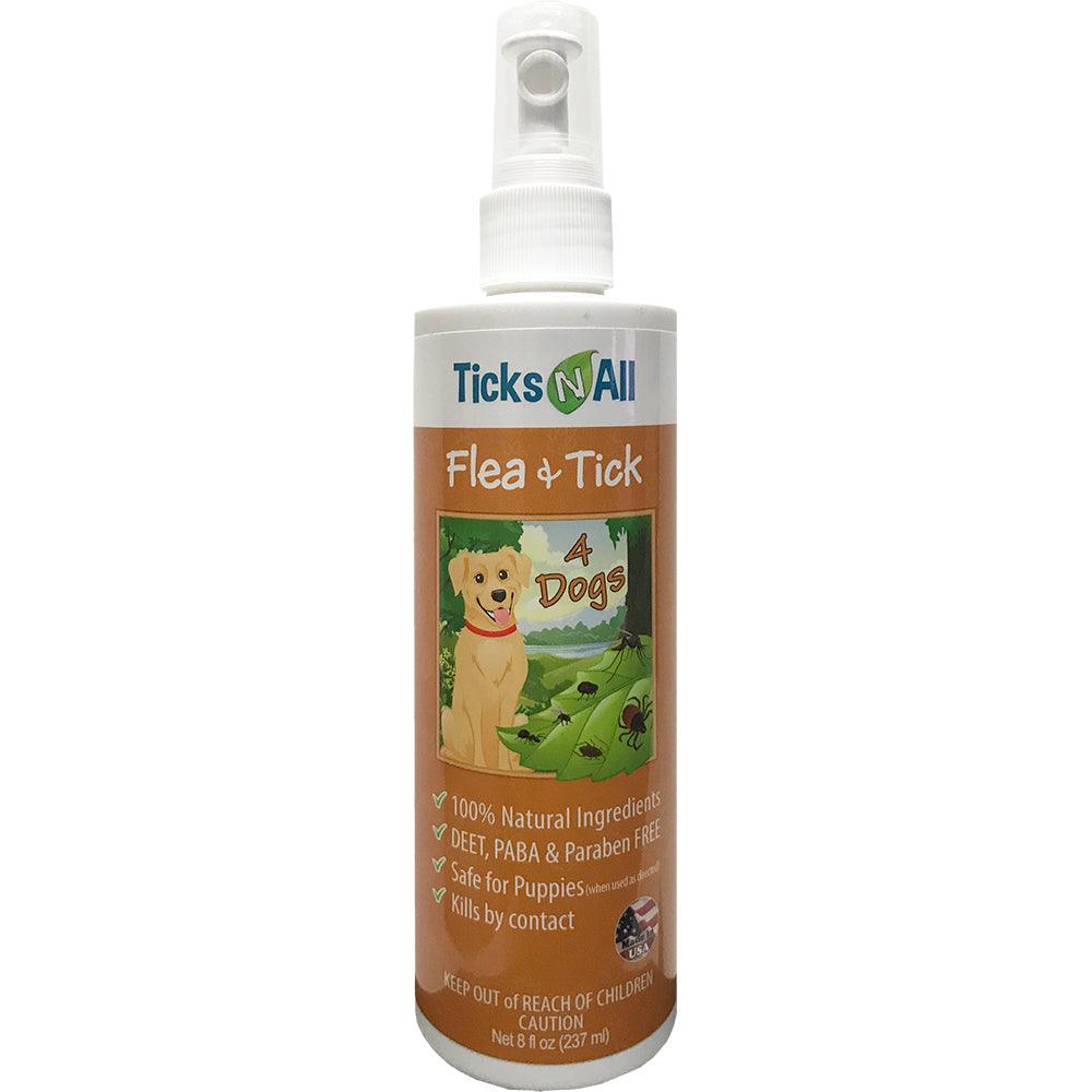 Ticks-N-All All Natural Flea & Tick Repellent for Dogs