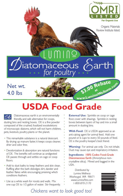 Food Grade Diatomaceous Earth for Poultry Care