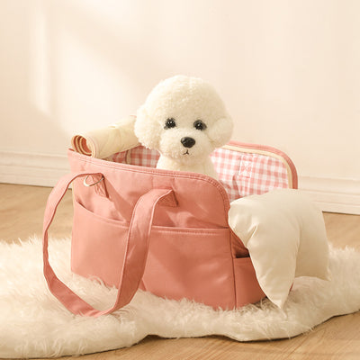 Pet Dog Cat Outgoing Bag Made Of Pure Cotton With Large Capacity Pets Supplies