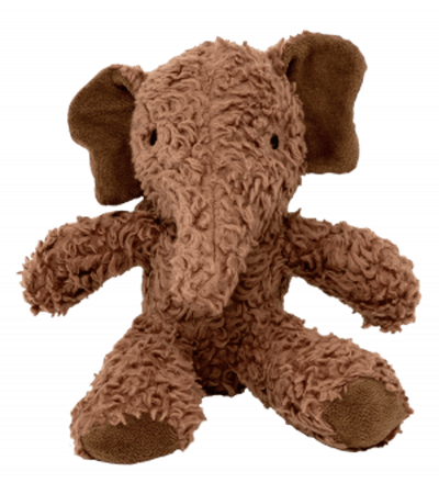 Spunky Pup Organic Cotton Large Elephant Dog Toy