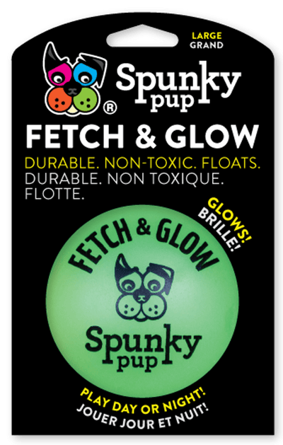 Fetch & Glow - Glow-in-the-Dark Ball for Large Dogs