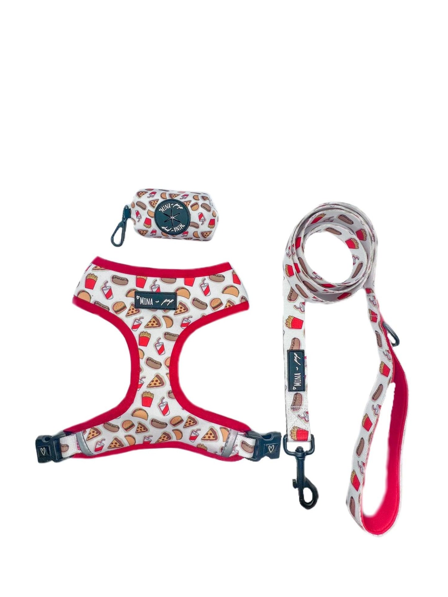 Mina Drive-In Diner Reversible Dog Harness