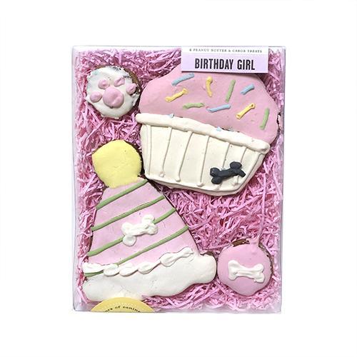 Premium Birthday Girl Treat Box for Posh Pups