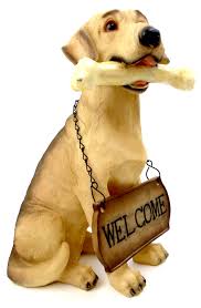 13 Golden Retriever Welcome Dog - High Caliber Office & School Decor