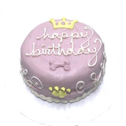 Luxurious Princess Dog Cake with Personalized Touch