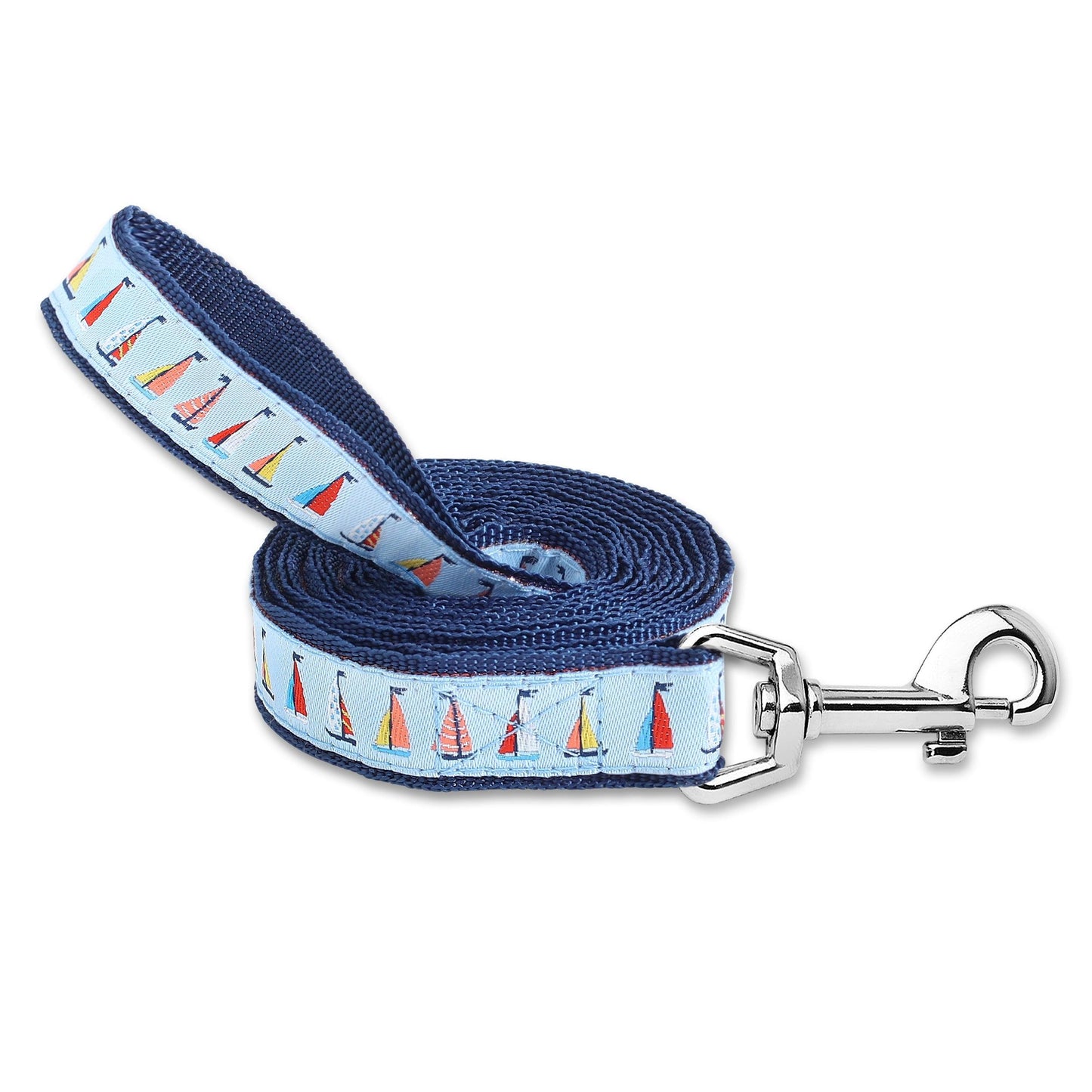 Marina Boats Dog Leash: Handwoven Nylon Lead with High Quality Hardware