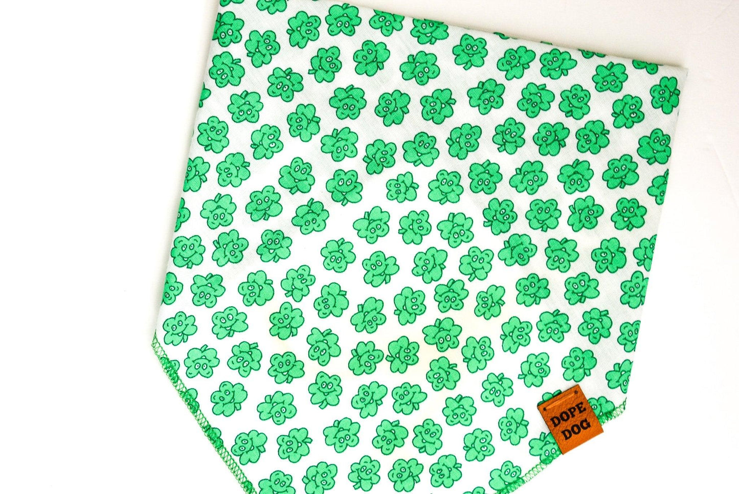 Handmade St. Patrick's Day Dog Bandana by Crazy Clovers