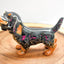 Vintage J. W. Co. Dachshund Porcelain Figurine