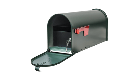 E1 Economy Galvanized Steel Mailbox With Locking Insert