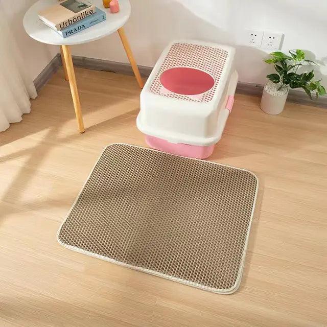 Waterproof Cat Litter Mat: Clean Floors, Happy Kitty