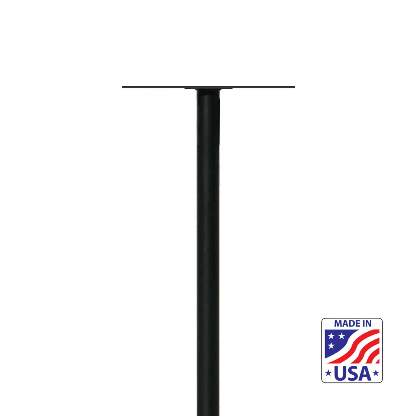 Hanford Twin Mailbox Post System In Black