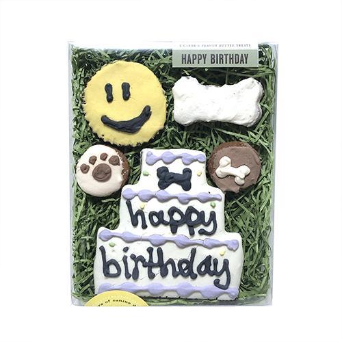 Peanut Butter & Carob Birthday Treats Box