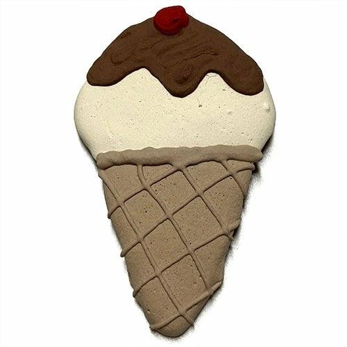 Peanut Butter Ice Cream Cone Dog Treats - Case of 12