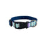 Metro Stripes Adjustable Dog Collar