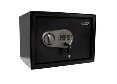 Solid Steel Personal Safe With Digital Combination Lock